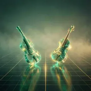 Emerald Glitch Reverie (Version 2)