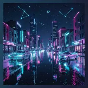 Pixelated Midnight Drive