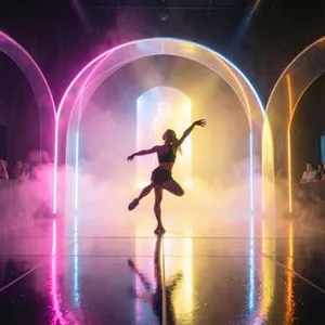 Under Neon Glow