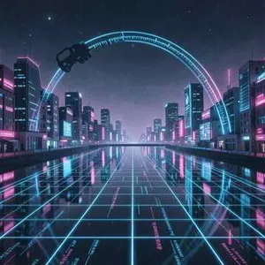Neon Grid Ascent