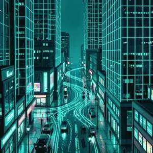 Pixelated Skyway Groove