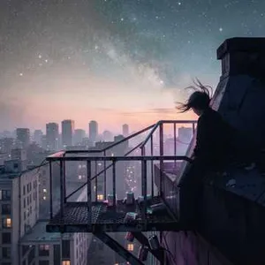 Rooftop Blur