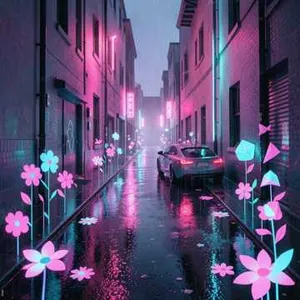Vector Alley Bloom