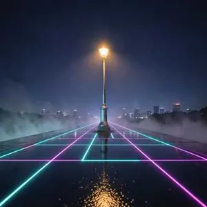 Glimmering Gridline Pursuit