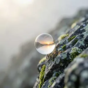 Misty Crag Droplets (Version 2)
