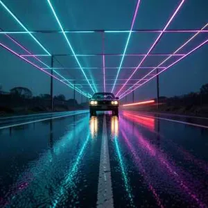 Neon Grid Echo