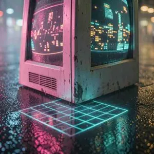 Holographic Boardwalk Haze