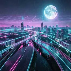 Electric Static Bloom